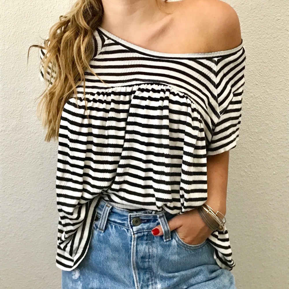 Free people striped top